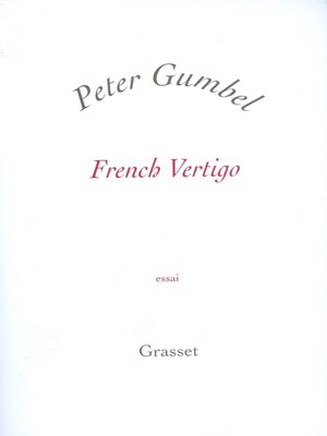 cover image of French vertigo